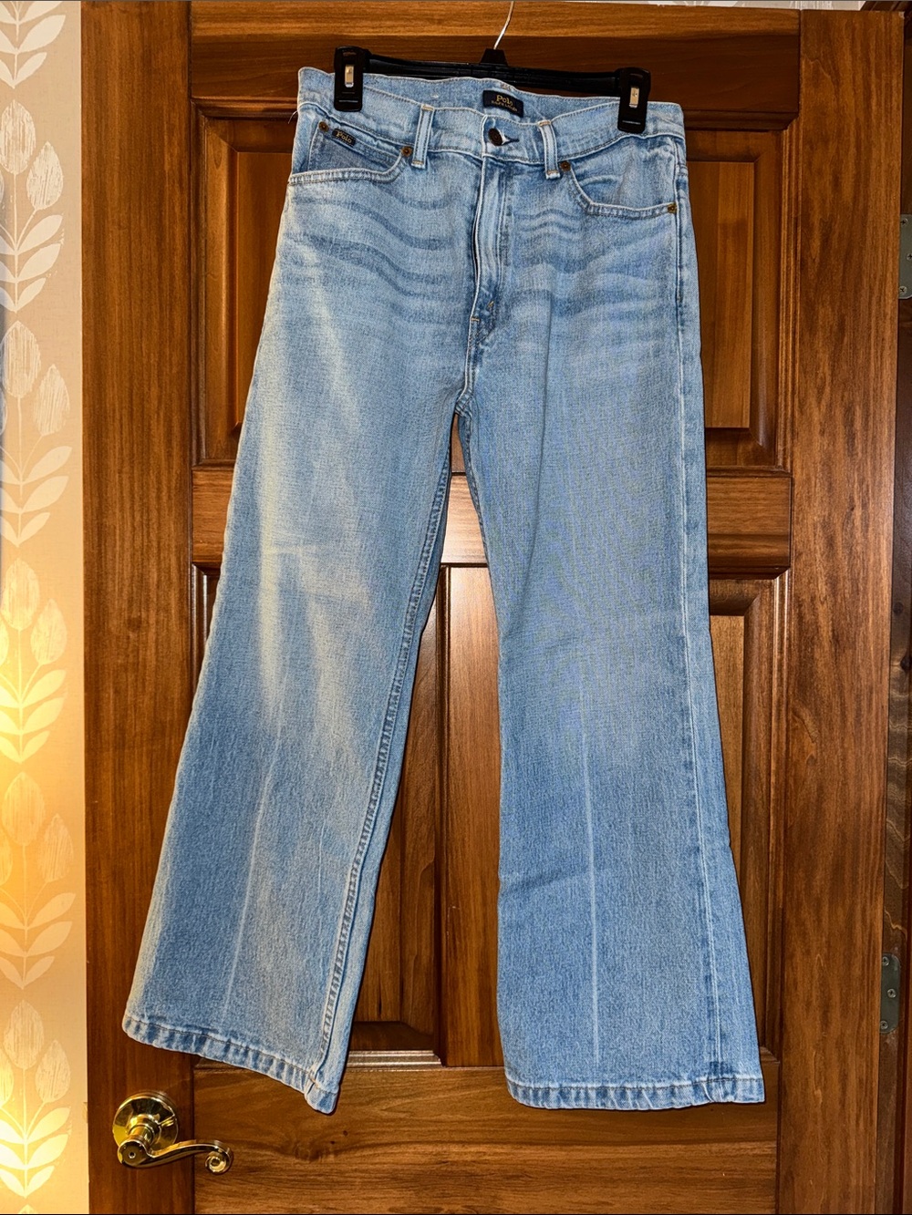 Ralph Lauren Light Blue Denim Jeans with Navy Label